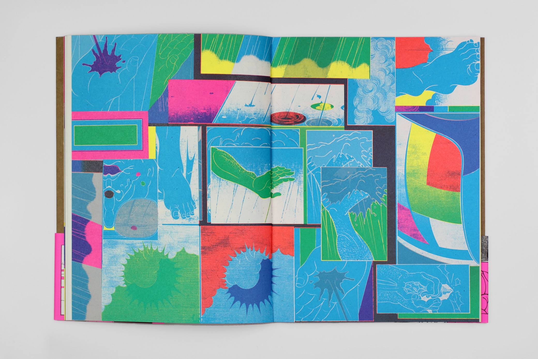 (III) Landfill Editions, Rat King (2012), textile, silk scarf, 85 &Atilde;� 85 cm